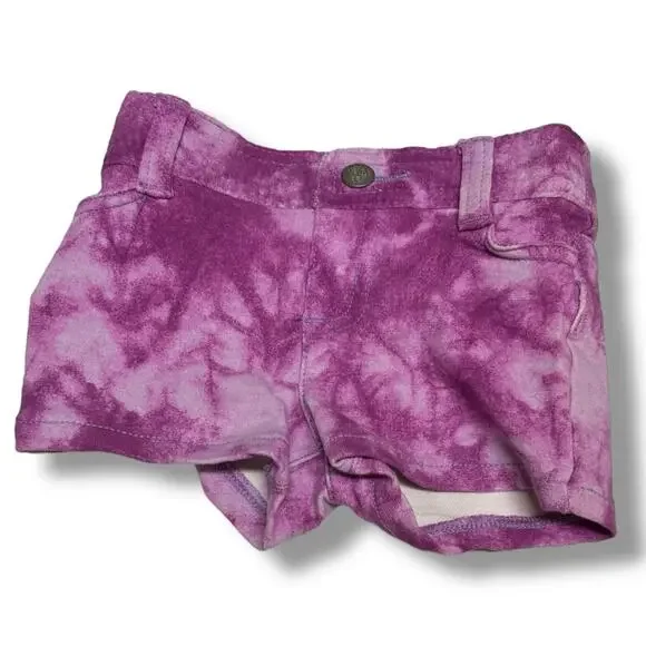 The Children's Place Purple Tie-Dye Shorts‎ 12-18 Months NEW Girl's