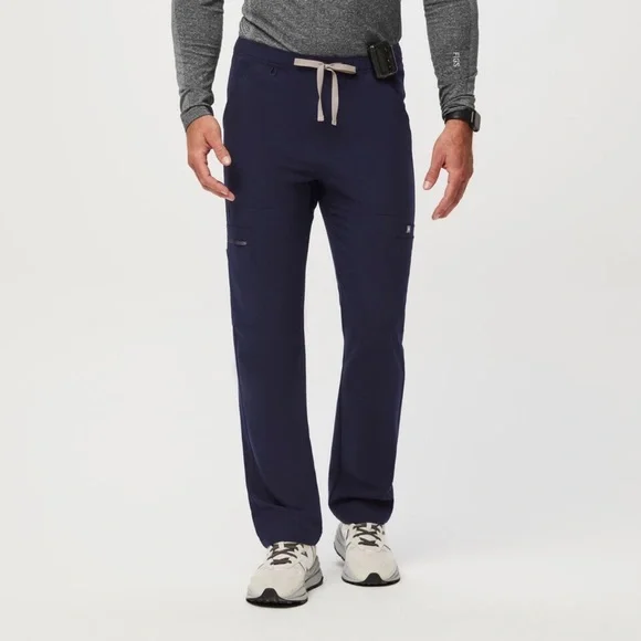 Figs Navy Cairo Cargo Mens Medical Scrub Pants Size Large
