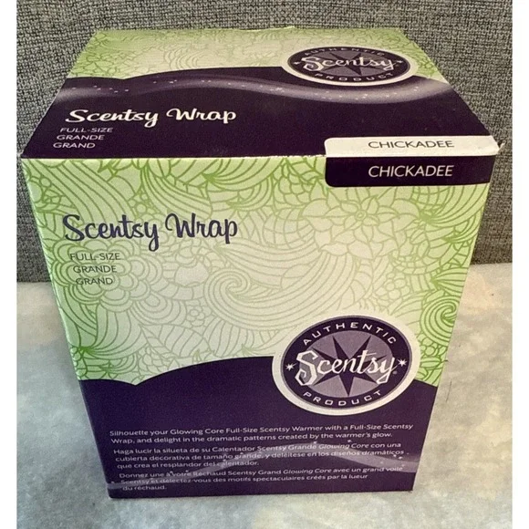 NEW Scentsy CHICKADEE Warmer Wrap Silhouette‎ Wrap Only Birds Retired