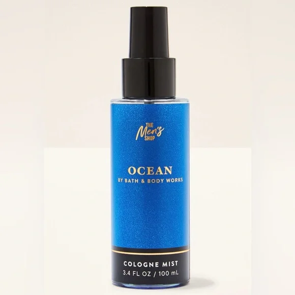 🆕🌊 BATH & BODY WORKS THE MEN’S SHOP “OCEAN” COLOGNE MIST. BRAND NEW. (3.4 fl oz)