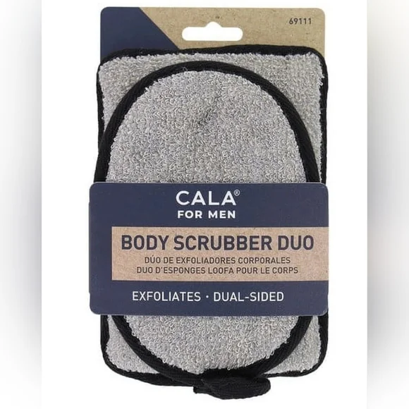 CALA Body Scrubber Duo for Men, NIP