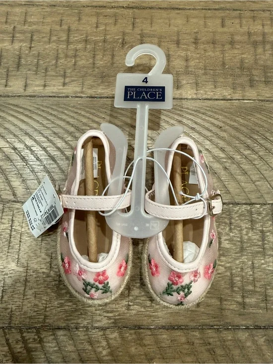 The Children's Place Pink Floral Espadrille Shoes for Kids