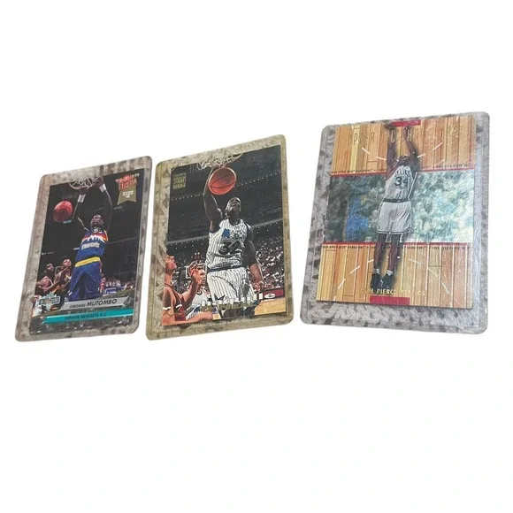 Shaq Mutombo Paul Pierce 90s NBA Cards Lot Stadium‎ Club Ultra