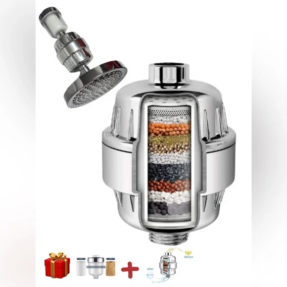 SHOWER FILTER DOUBLE FILTRATION