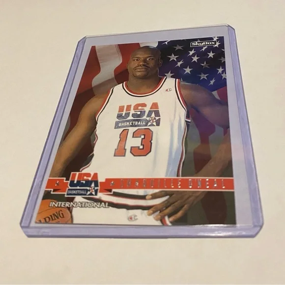 Shaquille O Neal 1994 Skybox USA 🇺🇸 International Basketball Card #67 Vintage