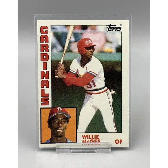 1984‎ Topps Willie McGee St Louis Cardinals