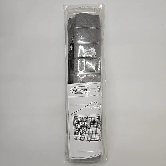 Retriever‎ Portable Dog Kennel Replacement Canopy ROOF COVER ONLY Grey 1201551