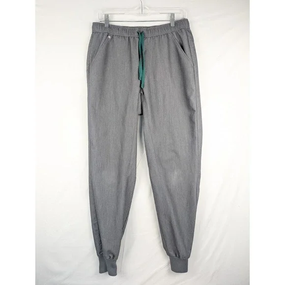 FIGS Scrubs Mens Size Medium Gray Technical Collection Jogger Scrub Pants