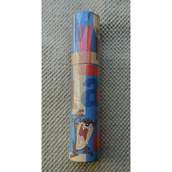 Vintage Taz Tasmanian Devil 1997 Box 10 Warner Bros Brother Looney Tunes Pencils