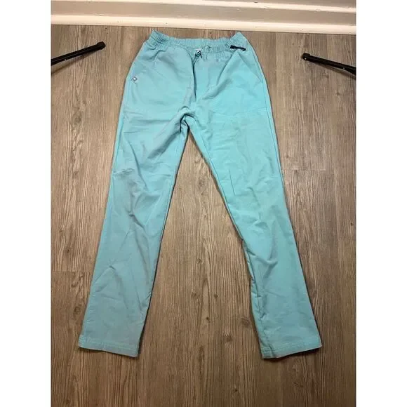 Figs‎ Technical Collection Sky Blue Scrub Pants size medium