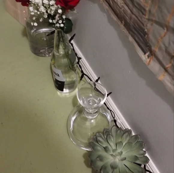 Incredible Vintage Crystal Bottle with Fully Crystal Stopper