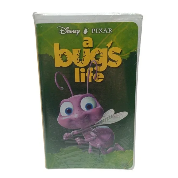 A Bug's‎ Life #15653 - NEW & SEALED Alt Cover Art VHS Tape Disney Pixar