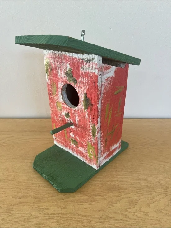 Watermelon Birdhouse 📦Upcharge shipping on all orders over 5 lbs📦