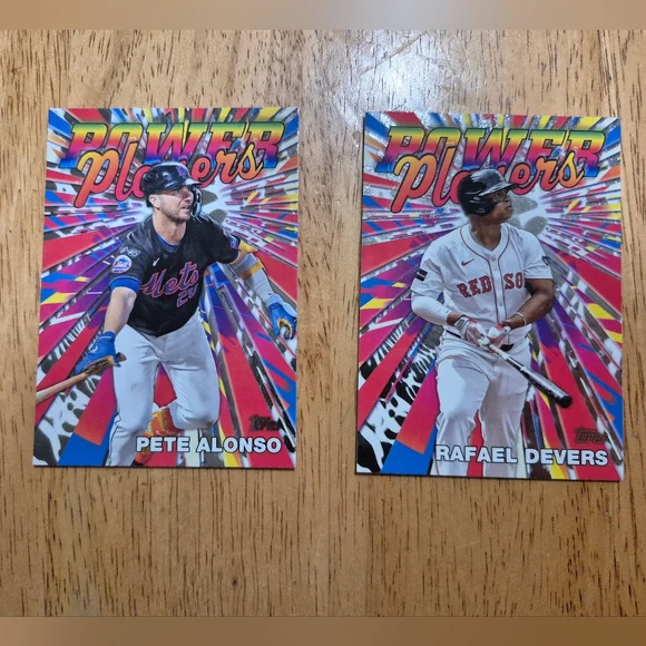 🔥 NWOT Topps Holographic Baseball Cards Set Of 2