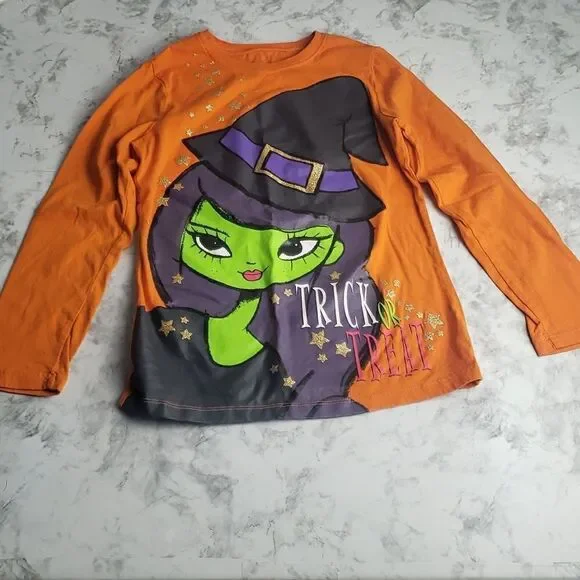 The Children's Place Halloween Witch Longsleeve Shirt
