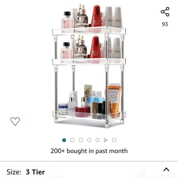 NIB 3-tier bathroom organizer