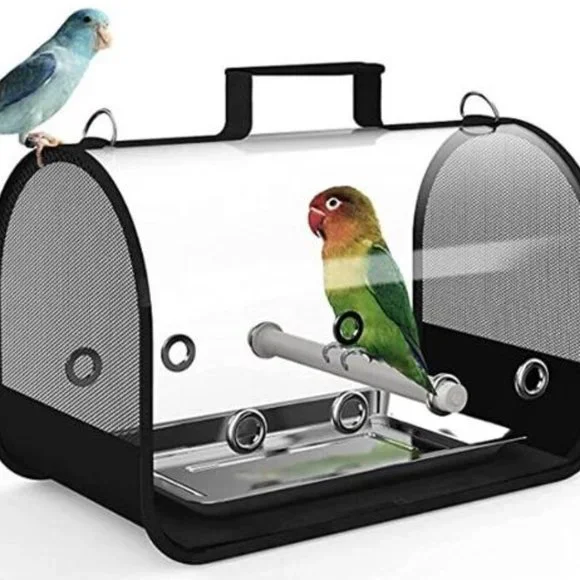 Bird Carrier, Portable Bird Travel Cage