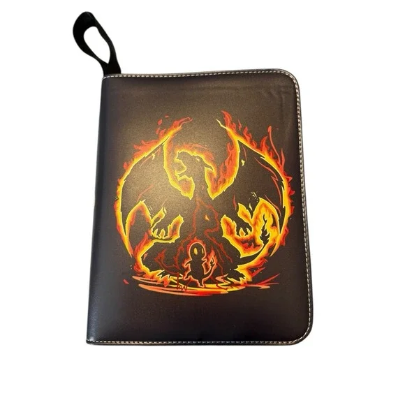 Charmander Bulbasaur Evolution Card Binder Album Collection 400 Pocket Card‎