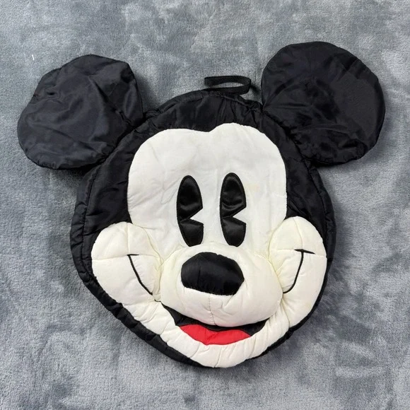 Vintage 1990s Disney Mickey Mouse Sleepy Heads Fun Pouch