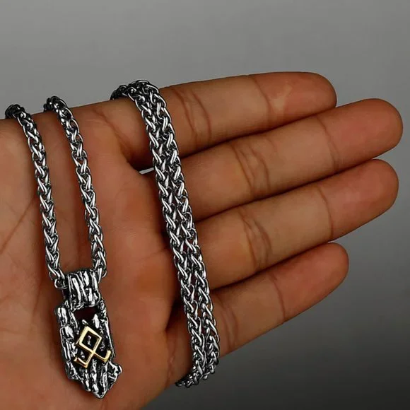 ❤️Stainless Steel Unisex Pendant Necklace, GP1231271