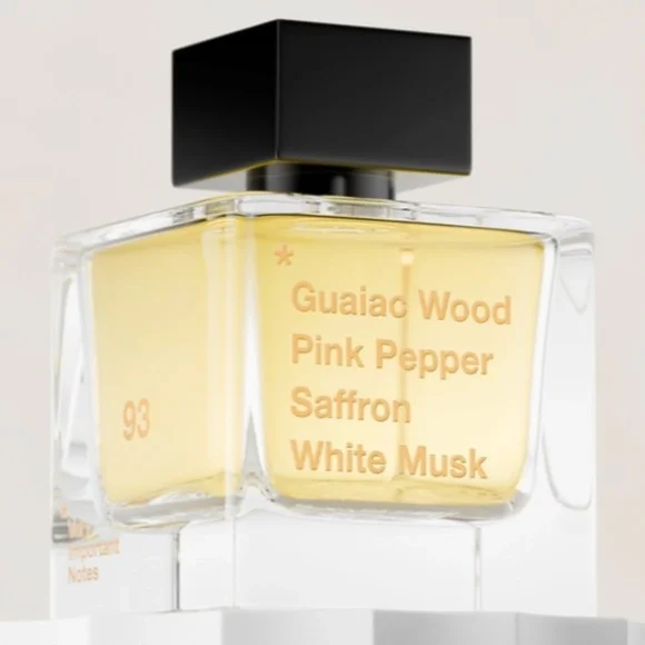 Sarib Very Important Notes 93 Guaiac Wood Pink Pepper Saffron Musk Unisex 100 ml