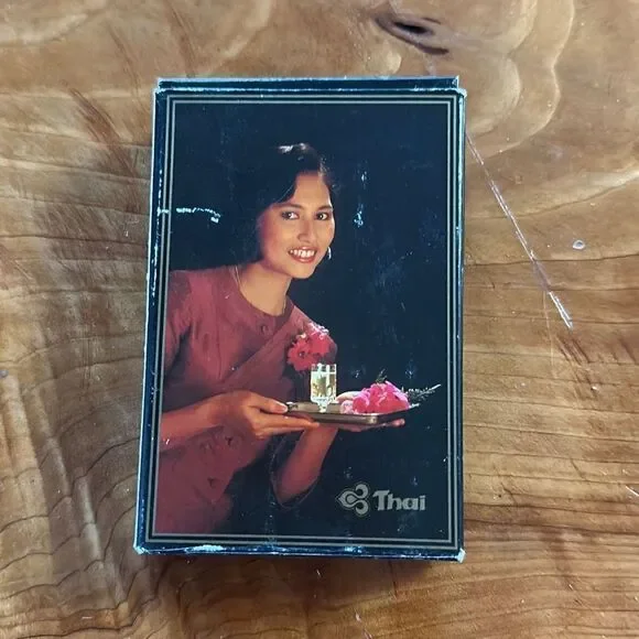 Thailand Air Playing Cards Vintage 80s. Full Deck except Jokers