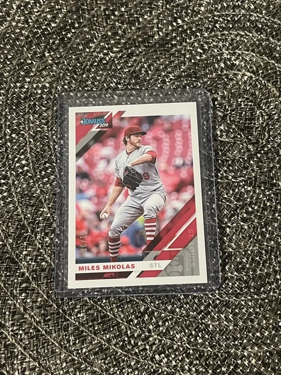 Num: 81/90 ⚾️ Miles Mikolas 2019 Panini Donruss Baseball Card # 90 - Qty 1
