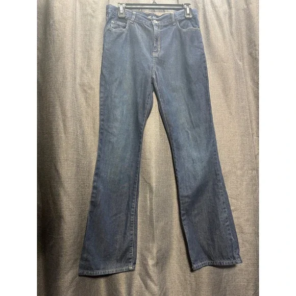 The Children's Place Flare Leg Jeans Dark Wash Denim Girls Size 16‎