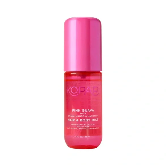 Kopari Pink Guava Hair & Body Mist travel size