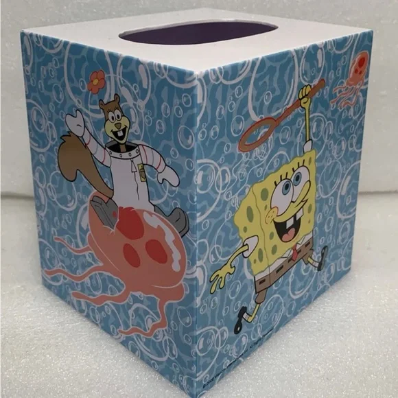 SpongeBob tissue box cover