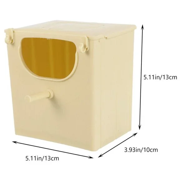 Hanging Bird House Bird Nesting House Hanging Hatching Box 6X pieces