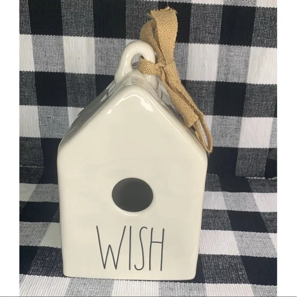 Rae Dunn “WISH” Birdhouse🕊🏠