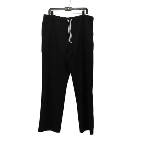 FIGS Mens Pisco Basic Scrub Pants Black Extra Large XL Nursing Medical Workwear
