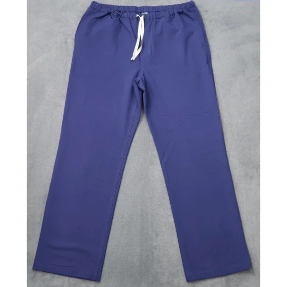 FIGS Technical Collection Scrub Pants Mens XL Blue Excellent Straight Leg FM4500