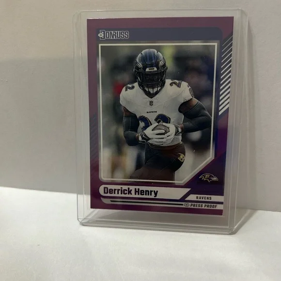 Donruss Derrick Henry Football Card 2024 #72