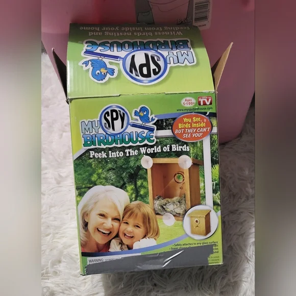 My spy birdhouse