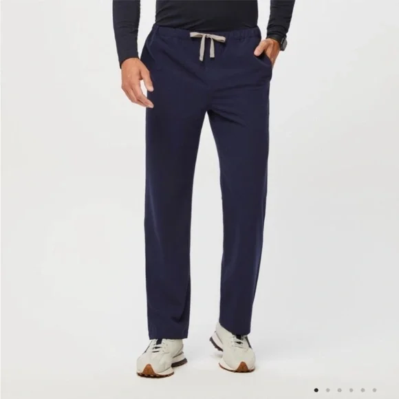 Figs Men's Pisco Basic Scrub Pant Navy L