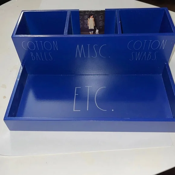 Rae Dunn Bathroom Organizer.