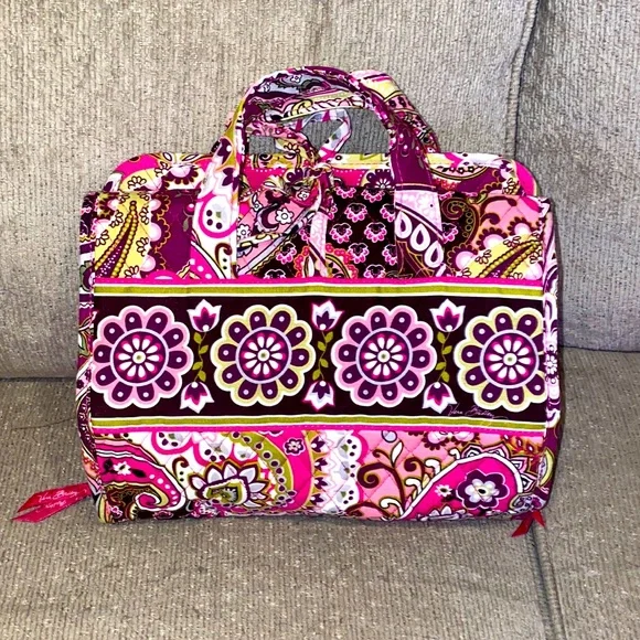 Vera Bradley makeup case or hygiene carrier brand new never been used