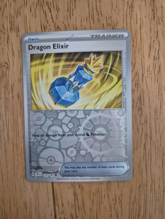 🔥 QTY 1 Pokemon Trainer Item Card Dragon Elixir