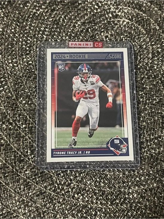 🏈 Tyrone Tracy Jr. / RB Panini CS Score Football Card - Rookie Card #402