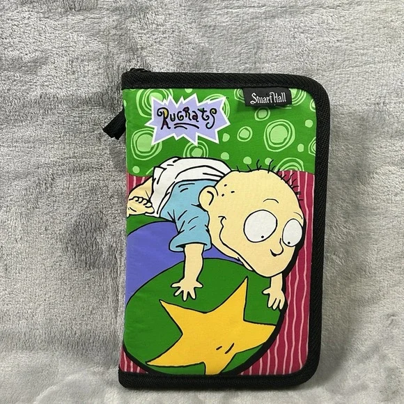 Rugrats School Organizer Pen‎ Pencil Case Tommy Pickles Nickelodeon 2000