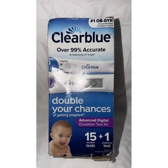 Clearblue Advanced Digital Ovulation Test Kit + 1 Pregnancy Test