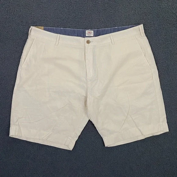 Faherty Malibu Shorts Mens size 40 Cotton Linen Chino Beach Preppy Yacht NWT