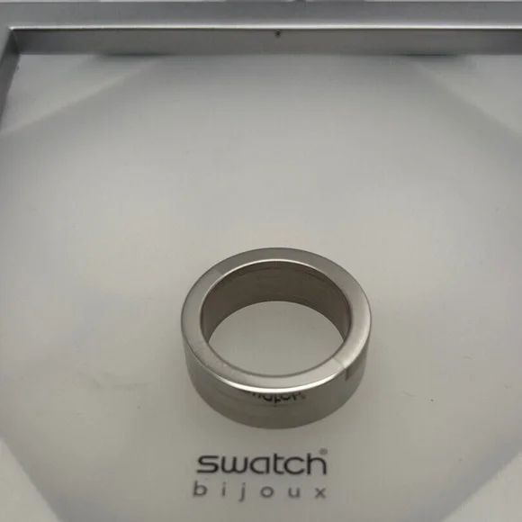 Swatch Bijoux Iron Railing Stainless Steel ring - size 11
