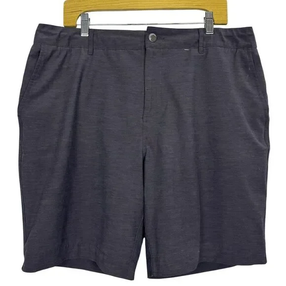 Faherty All Day Shorts Gray Size 36 Gray Casual Drawstring Pockets Performance