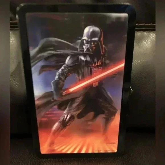 Star Wars Darth Vader 3D supply box case Tin Lucas Films Pencil  *BRAND NEW*