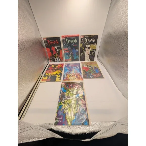Bram Stoker's Dracula 1-4 And Vlad The Impaler 1-3 Topps Comic Complete