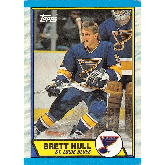 1989-90 Topps‎ - Brett Hull #186
