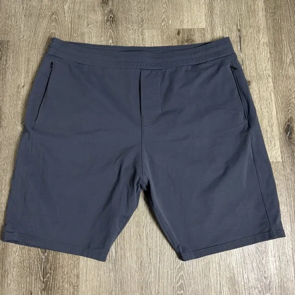 Public Rec Men's Gamechanger Rec‎ Shorts 42R Navy Everyday Drawstring Relaxed